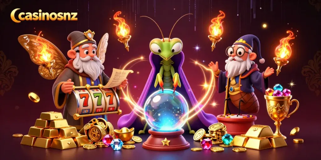 Engage with casinosnz while winning big with slot reels and vibrant treasures.
